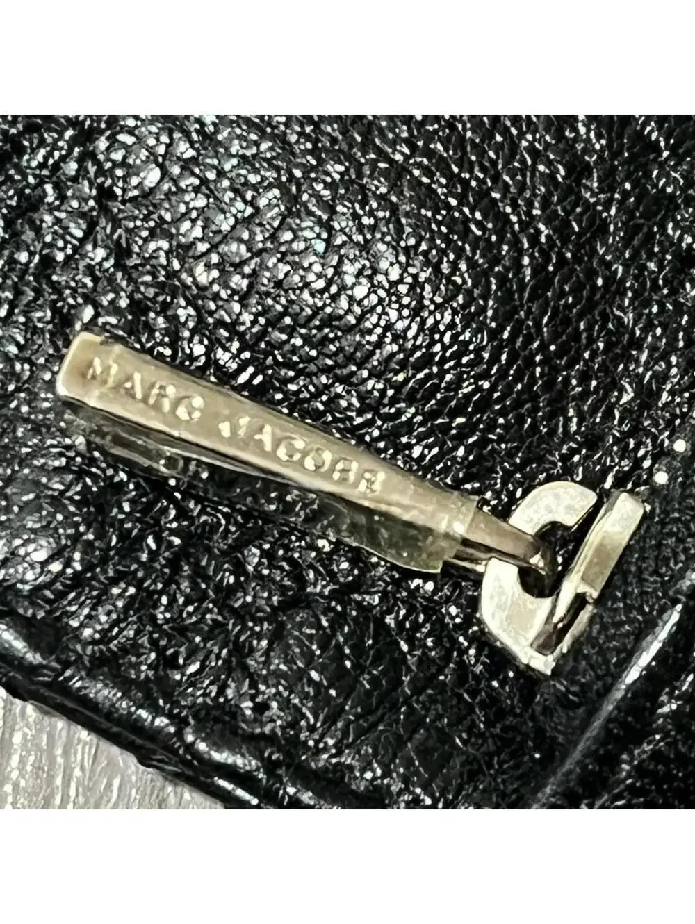 Marc Jacobs Quilted iPad Leather Case Zipper pouch on front